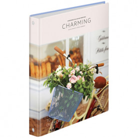 Тетрадь на кольцах А4 100л. "Стиль. Волшебство момента", глянцевая ламинация, Спейс