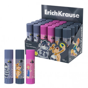 Клей-карандаш Erich Krause "Простоквашино", 13гр.