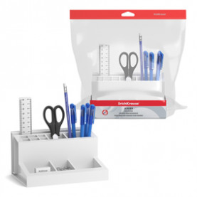 Набор настольный "Лидер", 13 предметов, белый, ЕК