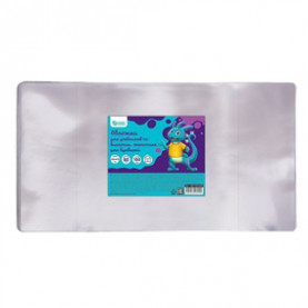 Обложка 255х490 мм, д/учебников, 100мкм,  карман-полоска