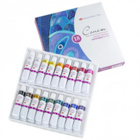 Набор акрил Сонет 18 шт х10мл