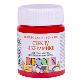 Акрил стекло керамика Декола 50мл. ассорти
