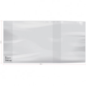 Обложка 255х490 мм, д/учебников, 120мкм,  карман-полоска, универсальная