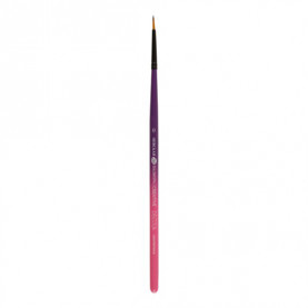 Кисть двухцветная синтетика круглая № 0 Декола (2 мм)