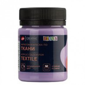 Акрил ткань Декола 50мл. Лавандовая