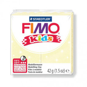 Глина полимерная запекаемая Fimo kids, 42г, ассорти