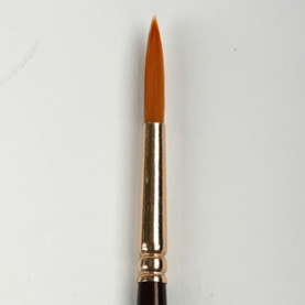 Кисть синтетика круглая № 9 Декола (4,5 мм)