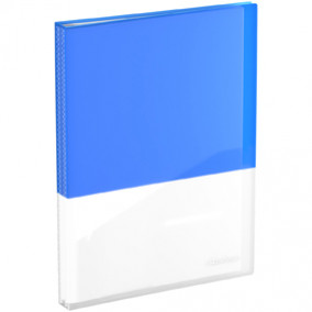 Папка на 40 файлов "Semicolor", карман, ассорти, Berlingo