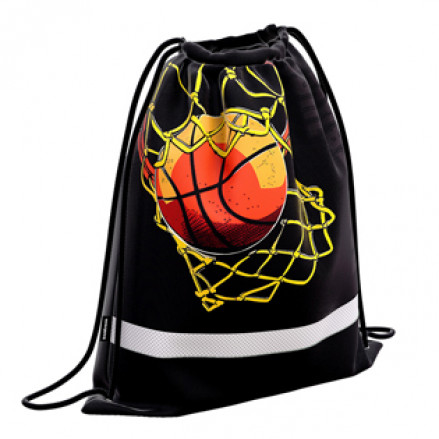 Мешок для обуви 50х41см "Basketball", с вентиляцией, ЕК