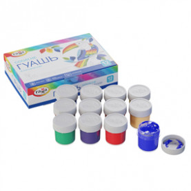 Гуашь "Классическая" 12цв. 20мл, Гамма