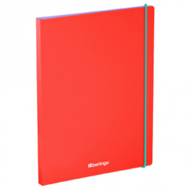 Папка на 30 файлов "Raze", карман, резинка, софт-тач, Berlingo