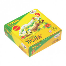 Гуашь "Пчелка" 9цв.* 20мл, Гамма