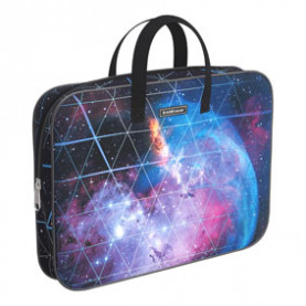 Папка с ручками A4+ на молнии Blue Stardust, ткань, ErichKrause® 