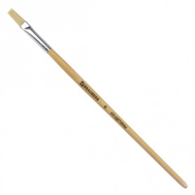 Кисть щетина плоская № 6, Брауберг