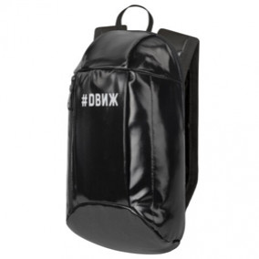 Рюкзак DВИЖ компактный, блестящий, черный, 40х23х11 см, STAFF FASHION AIR 