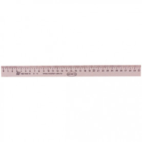 Линейка 30 см. деревянная