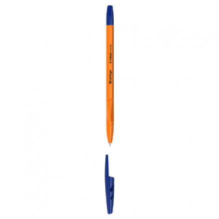 Ручка шариковая 0,7мм, Triangle Orange, трехгранная,  Berlingo