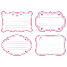 Наклейки д/тетрадей Для девочек, 16шт, 165*200мм, HATBER