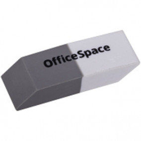 Ластик OfficeSpace, термопласт. резина, комбинированный, 41*14*8ммй