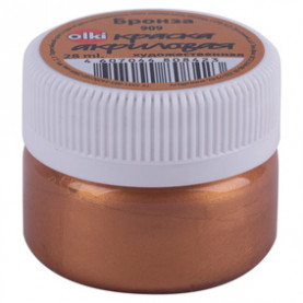 Акрил художеств. "Металл  Бронза", 28мл, Olki (909)