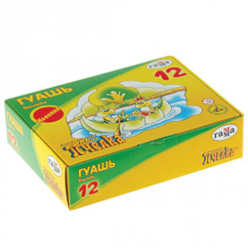 Гуашь "Пчелка" 12цв.* 20мл, Гамма