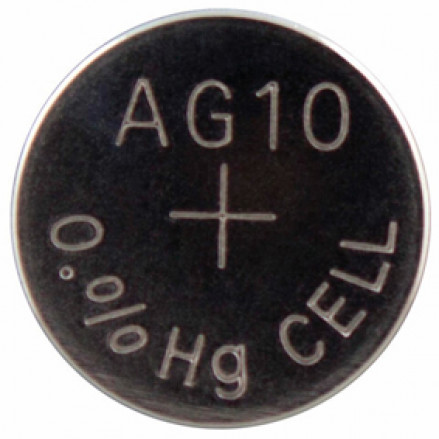 Элемент питания GP Alkaline, 189A (G10, LR54), алкалиновые, 1 шт.