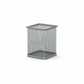 Подставка для канц. принадлежностей, прямоугольник, метал, ЕК