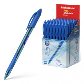 Ручка шариковая Dolphin 1.2, синий, ЕК