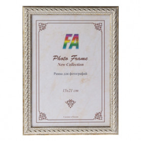 Фоторамка пластик FA 21х30 "Виток" Серебро