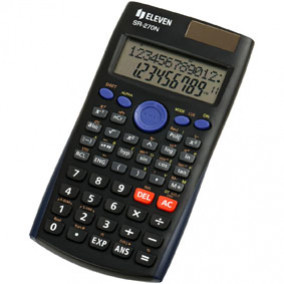 Калькулятор научный Eleven SR-270N, 12 разр, 240 функций, 82,5*162*16мм, черный