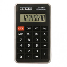 Калькулятор карманный Citizen LC310NR, 8 разр