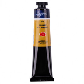 Акрил металлик Ладога 46 мл Золото сусальное