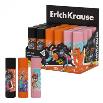 Клей-карандаш Erich Krause "Ну, погоди!", 13гр.