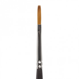 Кисть синтетика плоская № 2 под колонок, профес., Brauberg ART