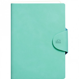 Ежедневник А5 н/дат. Snap book, 136л., иск.кожа, магн.клапан, Listoff 