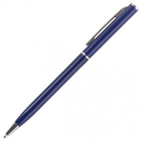 Ручка шариковая 1мм, "Delicate Blue" корп. синий., Brauberg