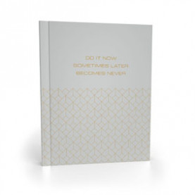 Записная книжка "Делай сейчас" А5, 96л, линия, тв. обл., Academy Style
