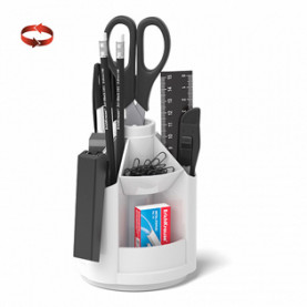 Набор настольный "MiniDesk", 12 предметов, белый, ЕК