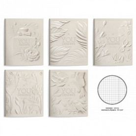 Тетрадь 48л клетка "YOU DESERVE" двойная обл., soft touch, LOREX