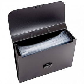 Портфель пластиковый А4 13отд. 0.7мм, Фарм