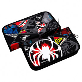 Пенал-книжка Spiderweb, 110x205x25мм, ErichKrause® 