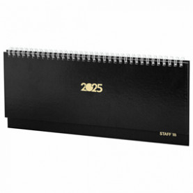 Планинг 2025г. "Staff", 285х112мм., 64л, бумвинил, ассорти