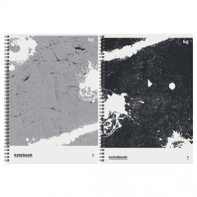 Тетрадь А4 96л кл. "Лофт", гребень, BG