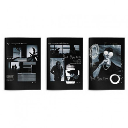 Тетрадь А4 96л кл. Мой коллаж, скрепка, Schoolformat