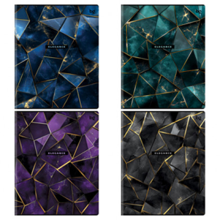 Тетрадь А5 96л. кл. BG Elegance