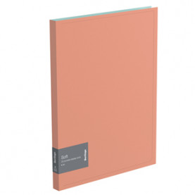 Папка на 20 файлов "Soft", карман, Berlingo