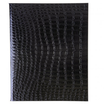 Тетрадь 48л клетка CROCO Metallic , бумвинил, скоба, HATBER