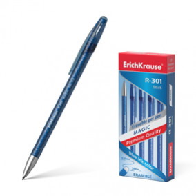 Ручка гелевая пиши-стирай R-301 Magic Gel 0.5мм, EK