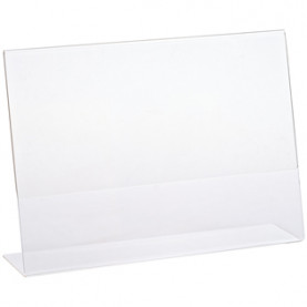 Подставка А4 настольная одностор. горизонт, для рекламных материалов, Brauberg 