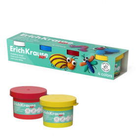 Тесто для лепки Baby с Алоэ Вера 4 цвета по 35 г, ЕК